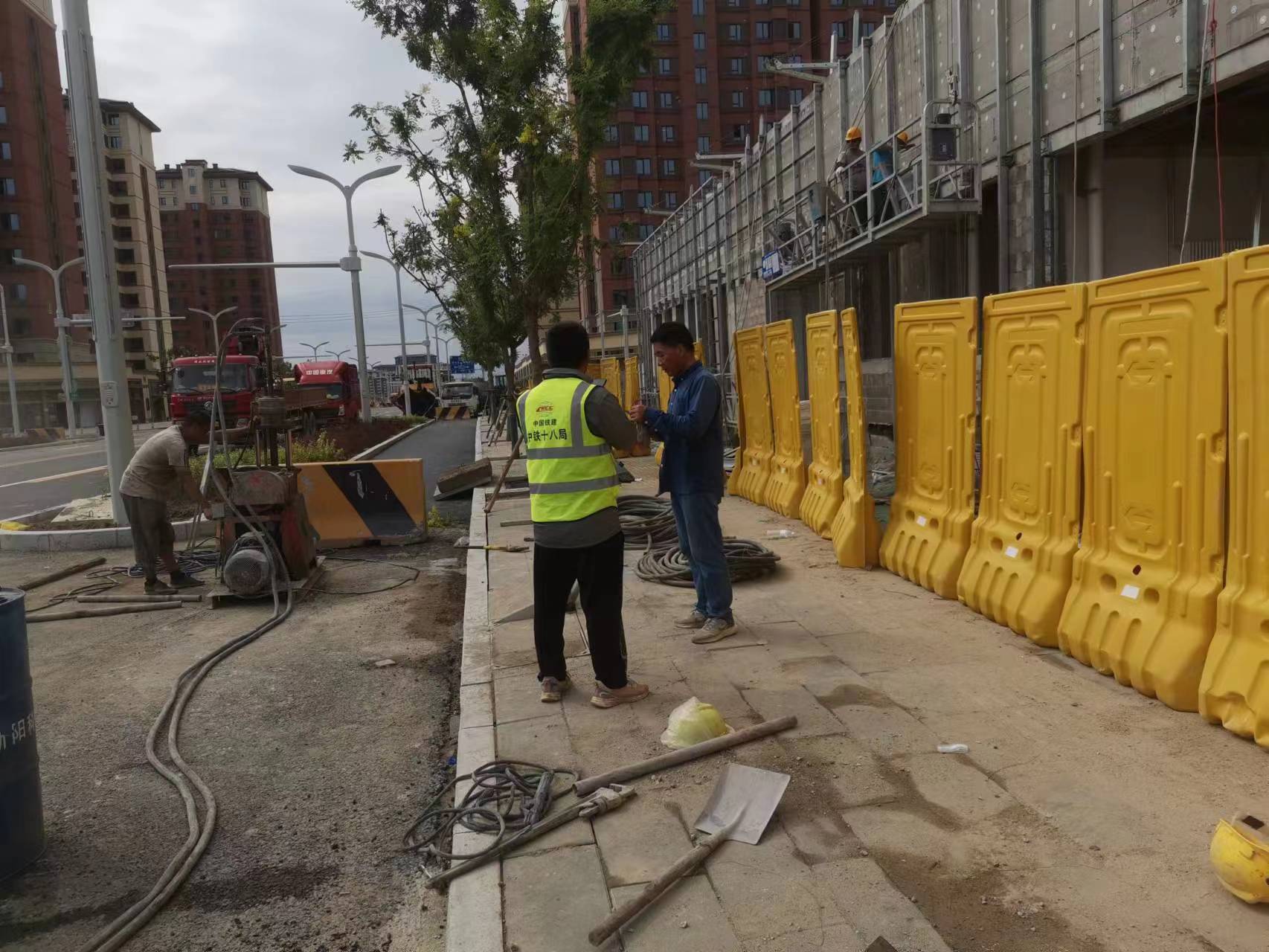 青松路街道地基注浆加固